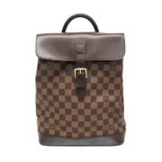 Pre-owned Canvas louis-vuitton-bags Louis Vuitton Vintage , Brown , Da...