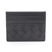 Pre-owned Leather wallets Bottega Veneta Vintage , Black , Dames