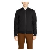 Zwarte Zip-Up Jas voor Mannen Antony Morato , Black , Heren