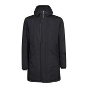 Gore Fishtail Parka 2Layer Herno , Black , Heren