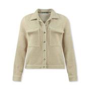 Elegant Alba Blazer Lizzy & Coco , Beige , Dames