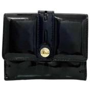 Pre-owned Leather wallets Jimmy Choo Pre-owned , Black , Dames