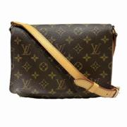 Pre-owned Canvas louis-vuitton-bags Louis Vuitton Vintage , Brown , Da...