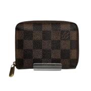 Pre-owned Fabric wallets Louis Vuitton Vintage , Brown , Dames