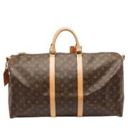 Pre-owned Leather handbags Louis Vuitton Vintage , Brown , Dames