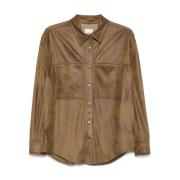 Bruine Gabiela Shirt Isabel Marant , Brown , Dames