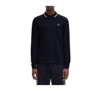 Twin Tipped Polo Shirt Fred Perry , Blue , Heren