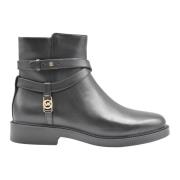 Zwarte Veterschoenen Elegante Stijl Michael Kors , Black , Dames