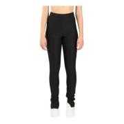 Hoge taille Poe model broek Pinko , Black , Dames