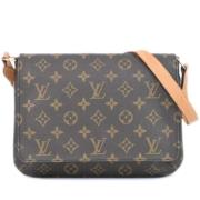 Pre-owned Canvas louis-vuitton-bags Louis Vuitton Vintage , Brown , Da...