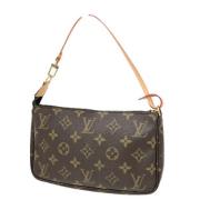 Pre-owned Canvas louis-vuitton-bags Louis Vuitton Vintage , Brown , Da...