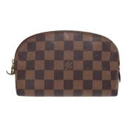 Pre-owned Canvas pouches Louis Vuitton Vintage , Brown , Dames