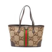 Pre-owned Leather gucci-bags Gucci Vintage , Beige , Dames