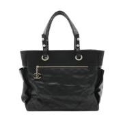 Pre-owned Leather chanel-bags Chanel Vintage , Black , Dames