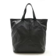 Pre-owned Leather totes Bottega Veneta Vintage , Black , Dames