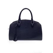 Pre-owned Leather louis-vuitton-bags Louis Vuitton Vintage , Black , D...