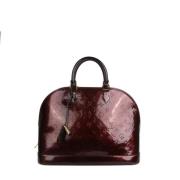 Pre-owned Leather louis-vuitton-bags Louis Vuitton Vintage , Red , Dam...