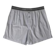 Gestreepte katoenen boxershorts Dolce & Gabbana , Gray , Heren