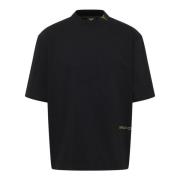 Urban Statement T-shirt met gouden accenten Carlo Colucci , Black , He...