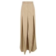 Maxi Rok Aspesi , Beige , Dames