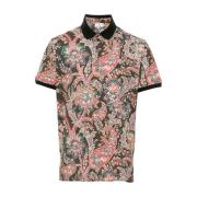 Casual Katoenen T-Shirt Etro , Multicolor , Heren