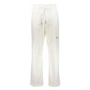 Track-Pants met meerdere zakken en trekkoord Off White , White , Heren