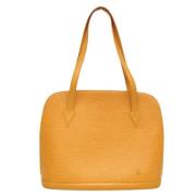 Pre-owned Leather louis-vuitton-bags Louis Vuitton Vintage , Yellow , ...