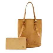 Pre-owned Leather louis-vuitton-bags Louis Vuitton Vintage , Brown , D...