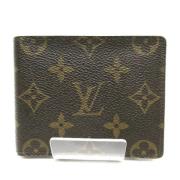 Pre-owned Fabric wallets Louis Vuitton Vintage , Brown , Dames