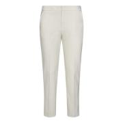 Witte Broek met Amerikaanse Zakken Drumohr , White , Dames