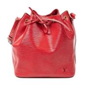 Pre-owned Leather shoulder-bags Louis Vuitton Vintage , Red , Dames