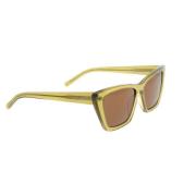 Klassieke Zonnebril Saint Laurent , Yellow , Heren