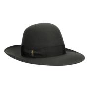 Eleonora Folar Grote Rand Hoed Borsalino , Gray , Dames