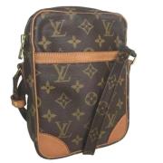 Pre-owned Canvas louis-vuitton-bags Louis Vuitton Vintage , Brown , Da...