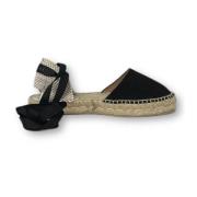 Platte Espadrilles Valenciana Schoenen Manebí , Black , Dames