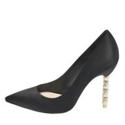 Pre-owned Satin heels Sophia Webster Pre-owned , Black , Dames