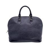 Pre-owned Leather louis-vuitton-bags Louis Vuitton Vintage , Black , D...