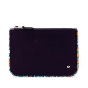 Pre-owned Wool pouches Hermès Vintage , Purple , Dames