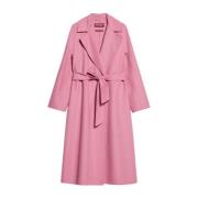 Roze Omslagjas Wol Zijde Max Mara Studio , Pink , Dames