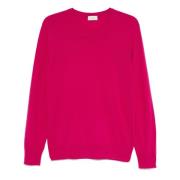 Crew Neck Sweater Altea , Pink , Heren