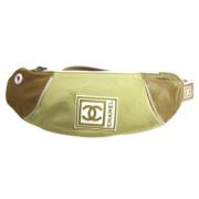 Pre-owned Fabric chanel-bags Chanel Vintage , Beige , Dames