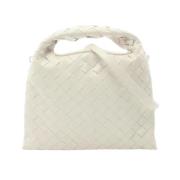 Pre-owned Fabric shoulder-bags Bottega Veneta Vintage , White , Dames