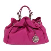 Pre-owned Leather dior-bags Dior Vintage , Pink , Dames