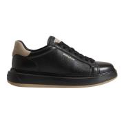 Zwarte Sneakers voor Mannen Woolrich , Black , Heren