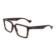 Vierkante acetaatbril Gg1540O model Gucci , Brown , Unisex