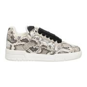 Dierenprint Sneakers voor Kinderen Moschino , Gray , Dames