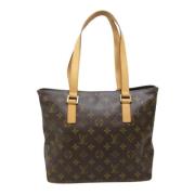 Pre-owned Canvas louis-vuitton-bags Louis Vuitton Vintage , Brown , Da...