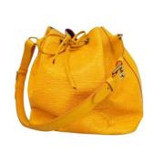 Pre-owned Leather louis-vuitton-bags Louis Vuitton Vintage , Yellow , ...