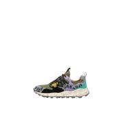 Outdoor sneaker met dierenprint Flower Mountain , Green , Dames