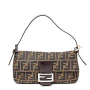 Pre-owned Canvas shoulder-bags Fendi Vintage , Multicolor , Dames